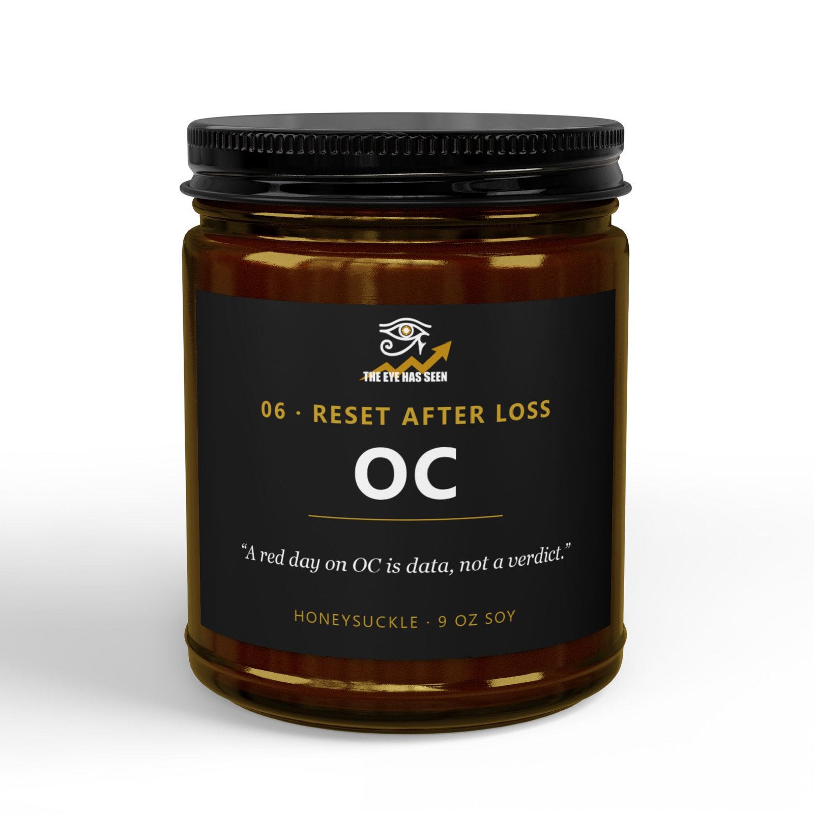 OC Trader Candle – 8 Session Scents, 9oz Soy, Amber Jar - Ảnh 7