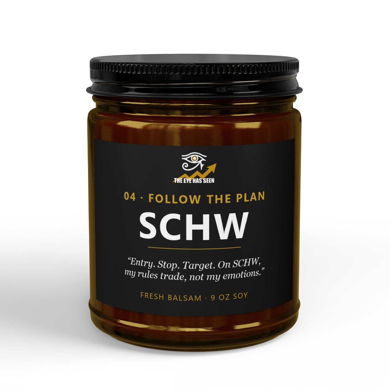SCHW Trader Candle – 8 Session Scents, 9oz Soy, Amber Jar - Ảnh 13