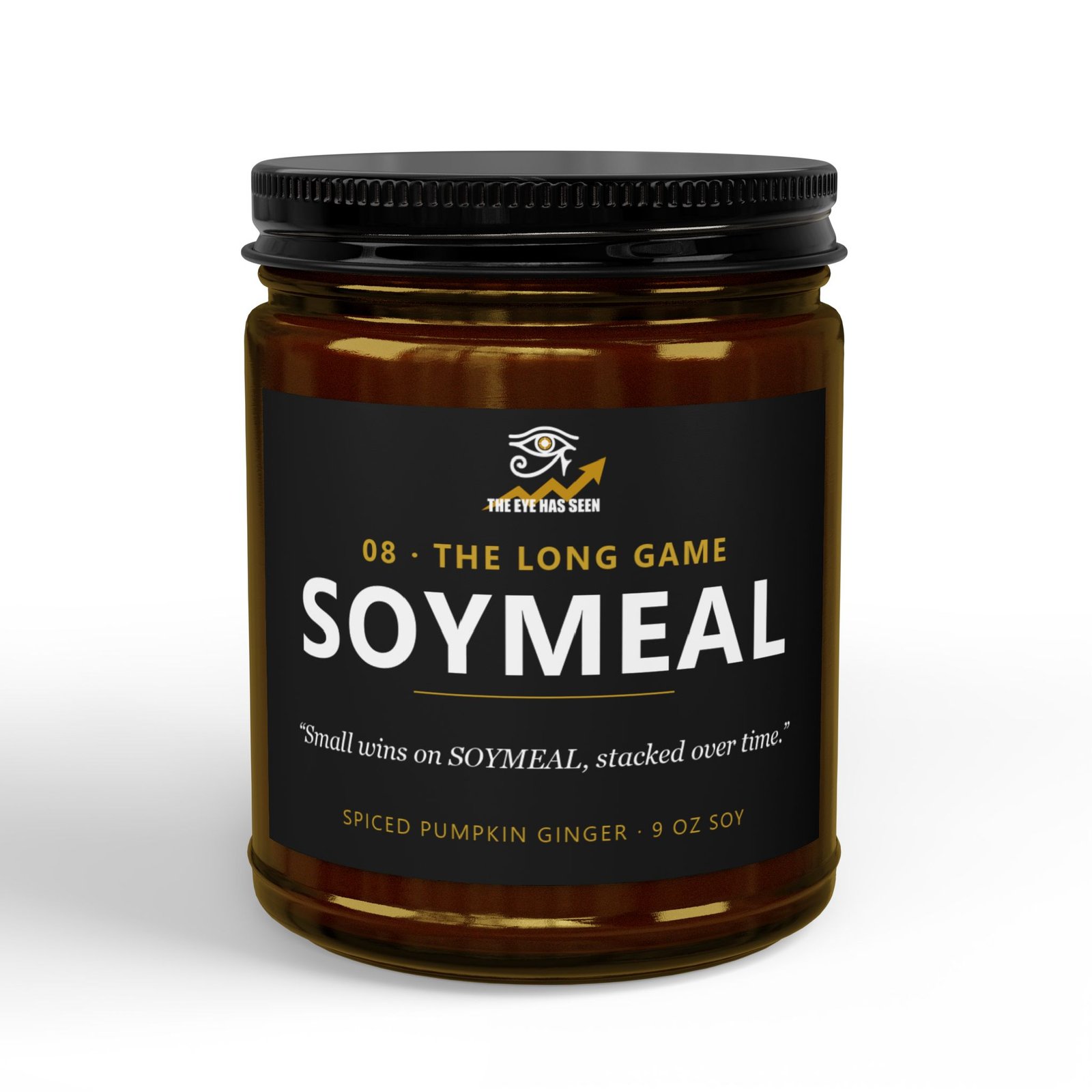 SOYMEAL Trader Candle – 8 Session Scents, 9oz Soy, Amber Jar - Ảnh 11