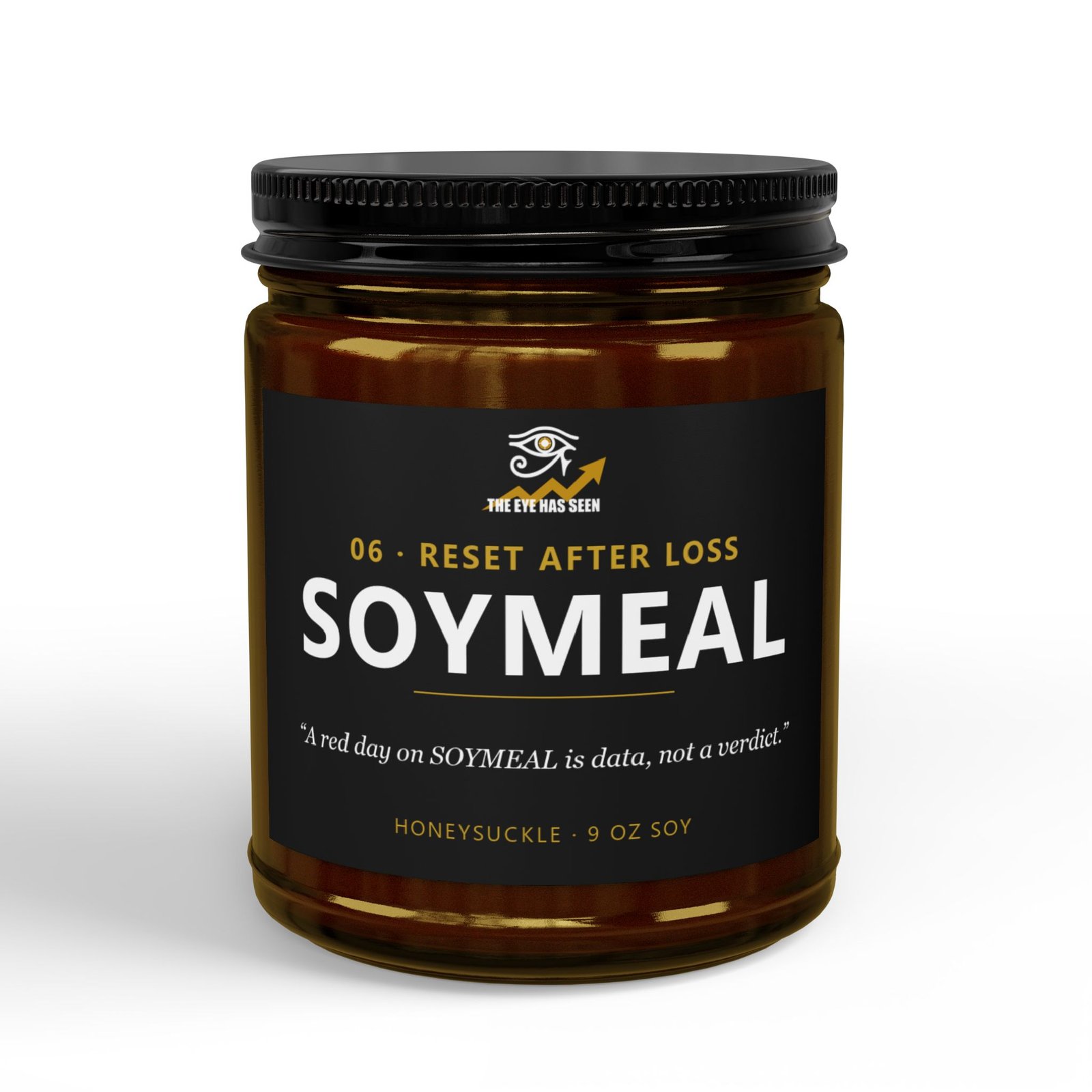 SOYMEAL Trader Candle – 8 Session Scents, 9oz Soy, Amber Jar - Ảnh 7
