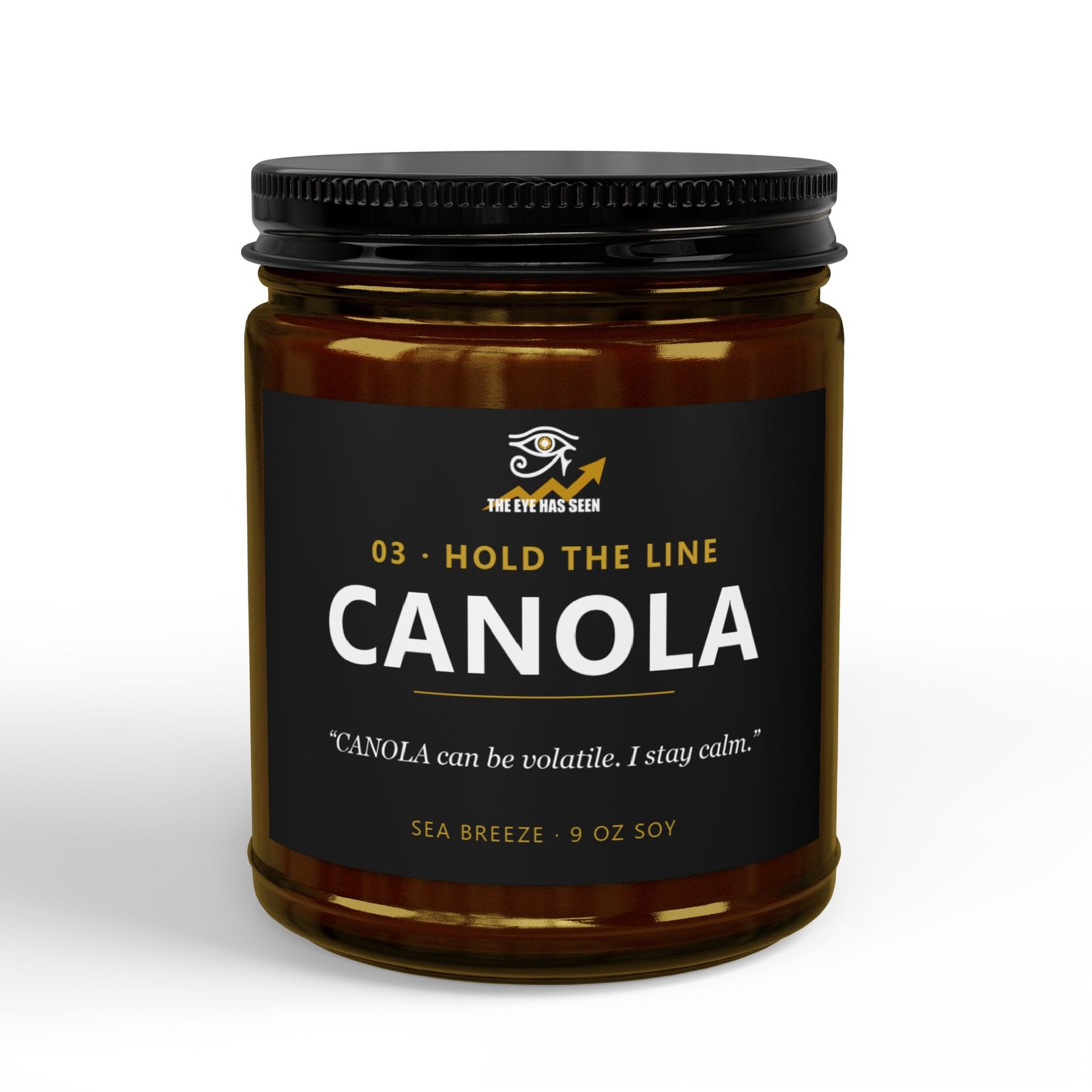CANOLA Trader Candle – 8 Session Scents, 9oz Soy, Amber Jar - Ảnh 5
