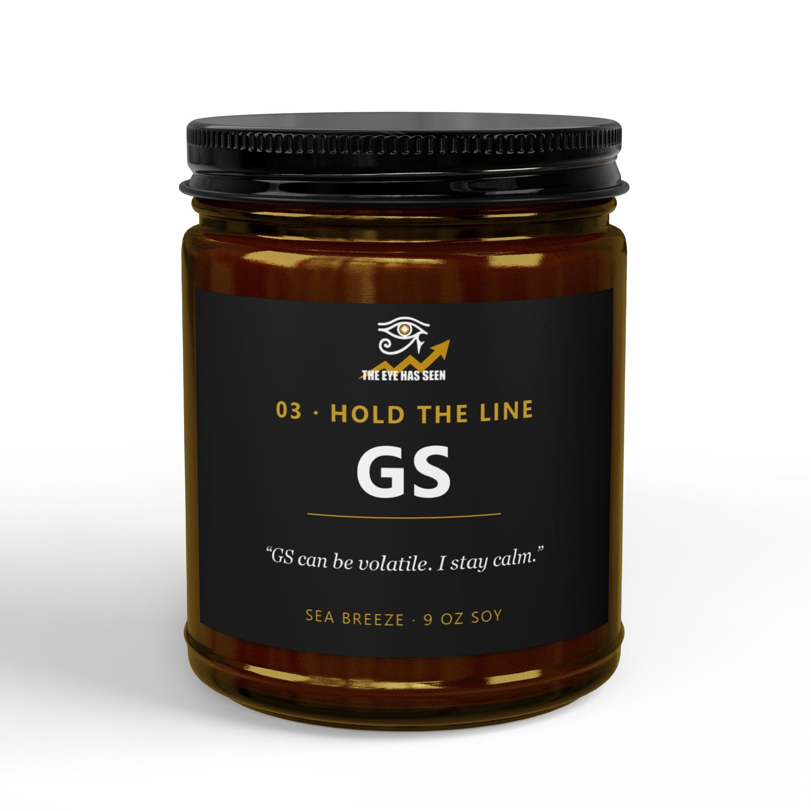 GS Trader Candle – 8 Session Scents, 9oz Soy, Amber Jar - Ảnh 5