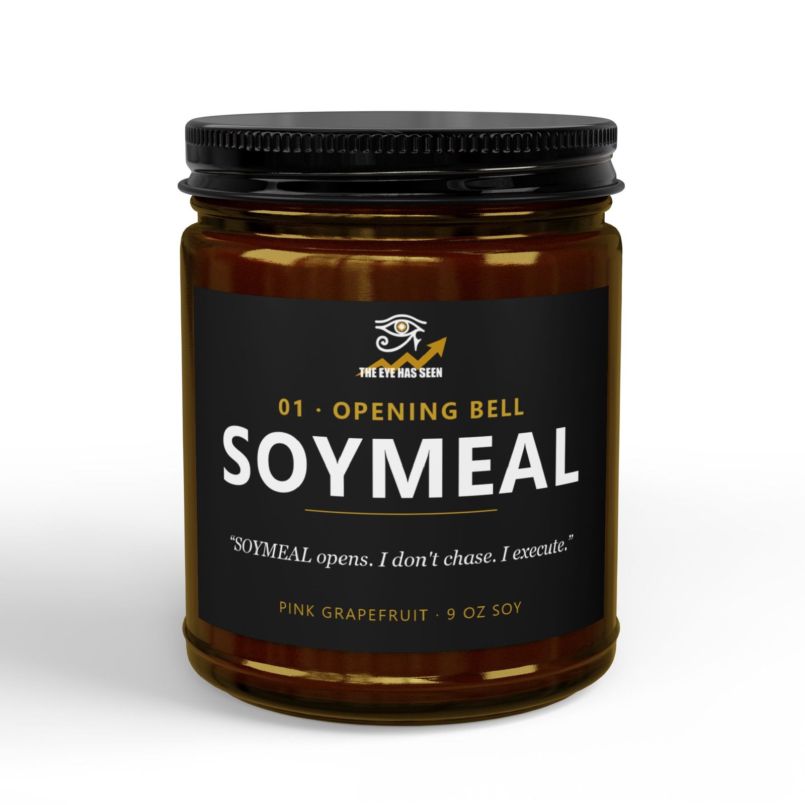 SOYMEAL Trader Candle – 8 Session Scents, 9oz Soy, Amber Jar - Ảnh 15