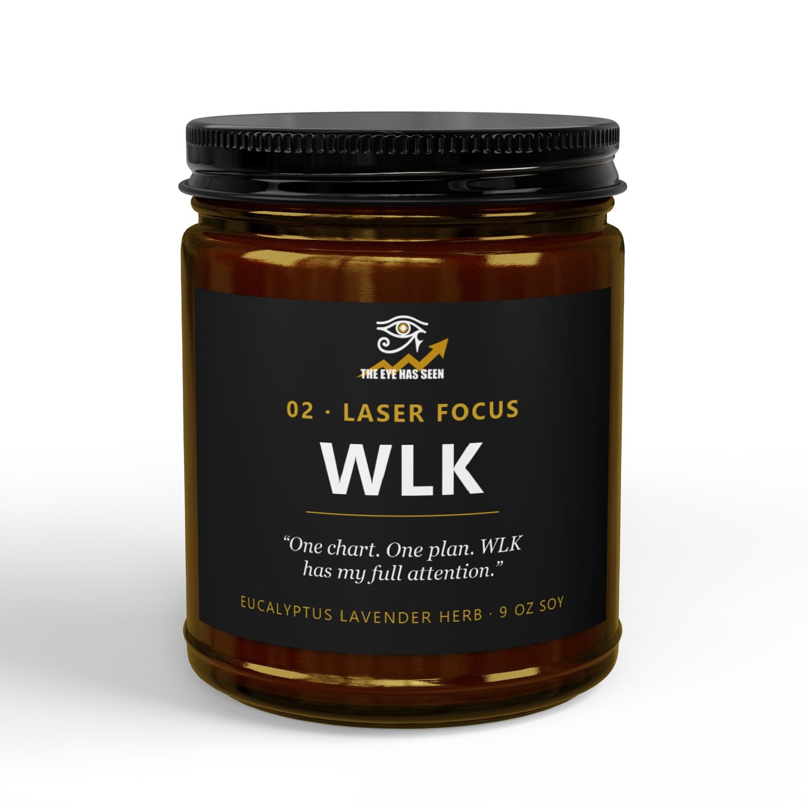 WLK Trader Candle – 8 Session Scents, 9oz Soy, Amber Jar - Ảnh 9