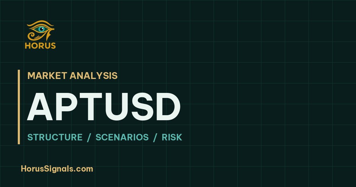 APTUSD · Horus Signals market analysis