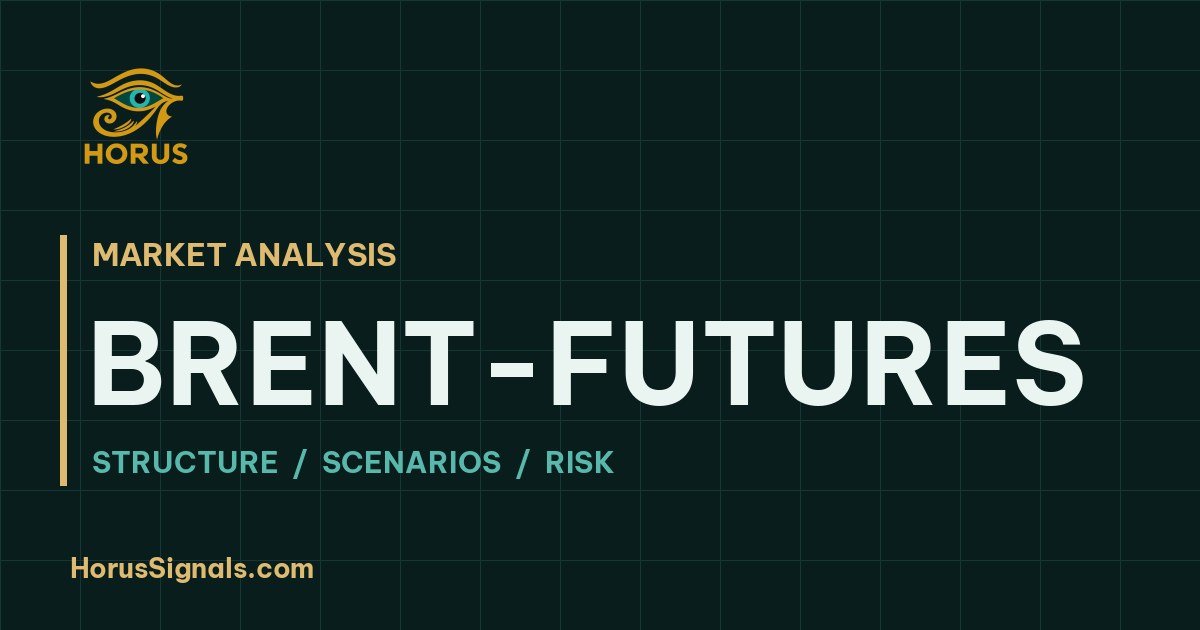 BRENT-FUTURES · Horus Signals market analysis