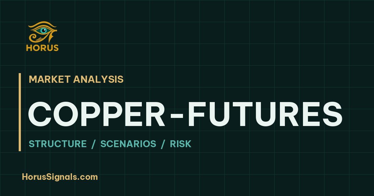 COPPER-FUTURES · Horus Signals market analysis