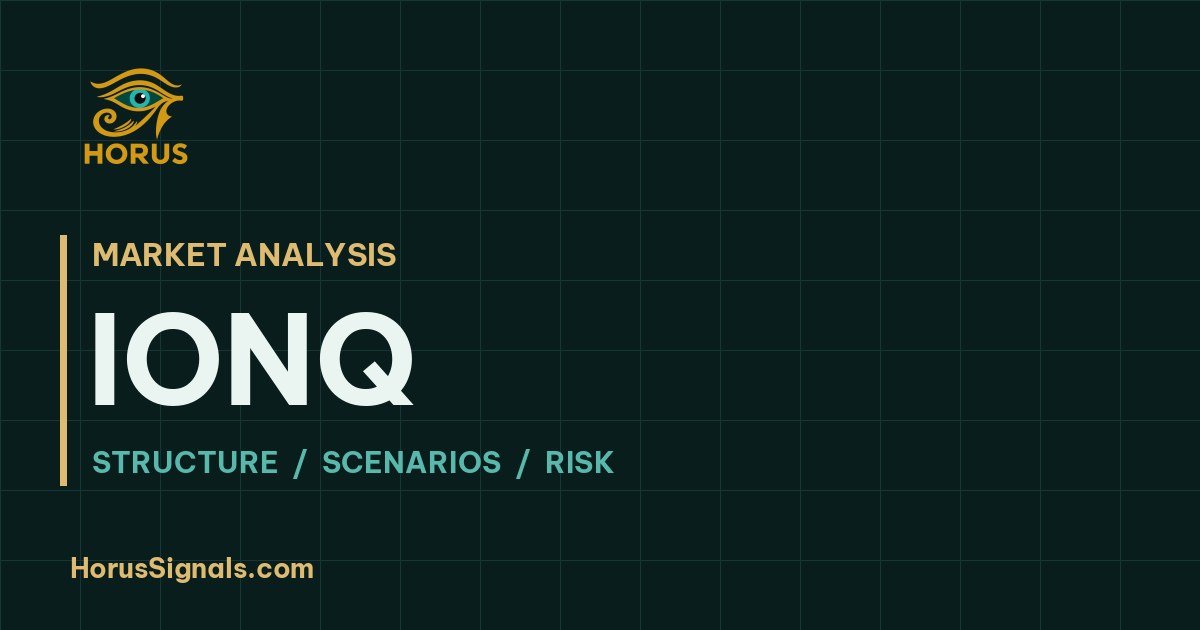 IONQ · Horus Signals market analysis