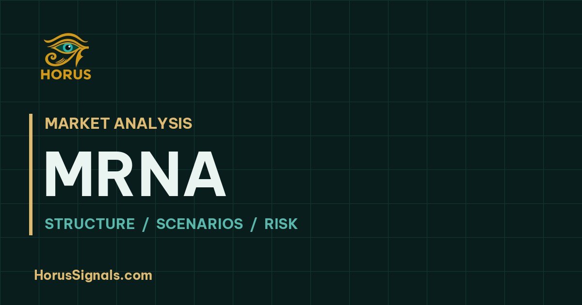 MRNA · Horus Signals market analysis