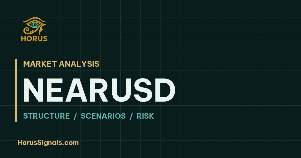 NEARUSD · Horus Signals market analysis